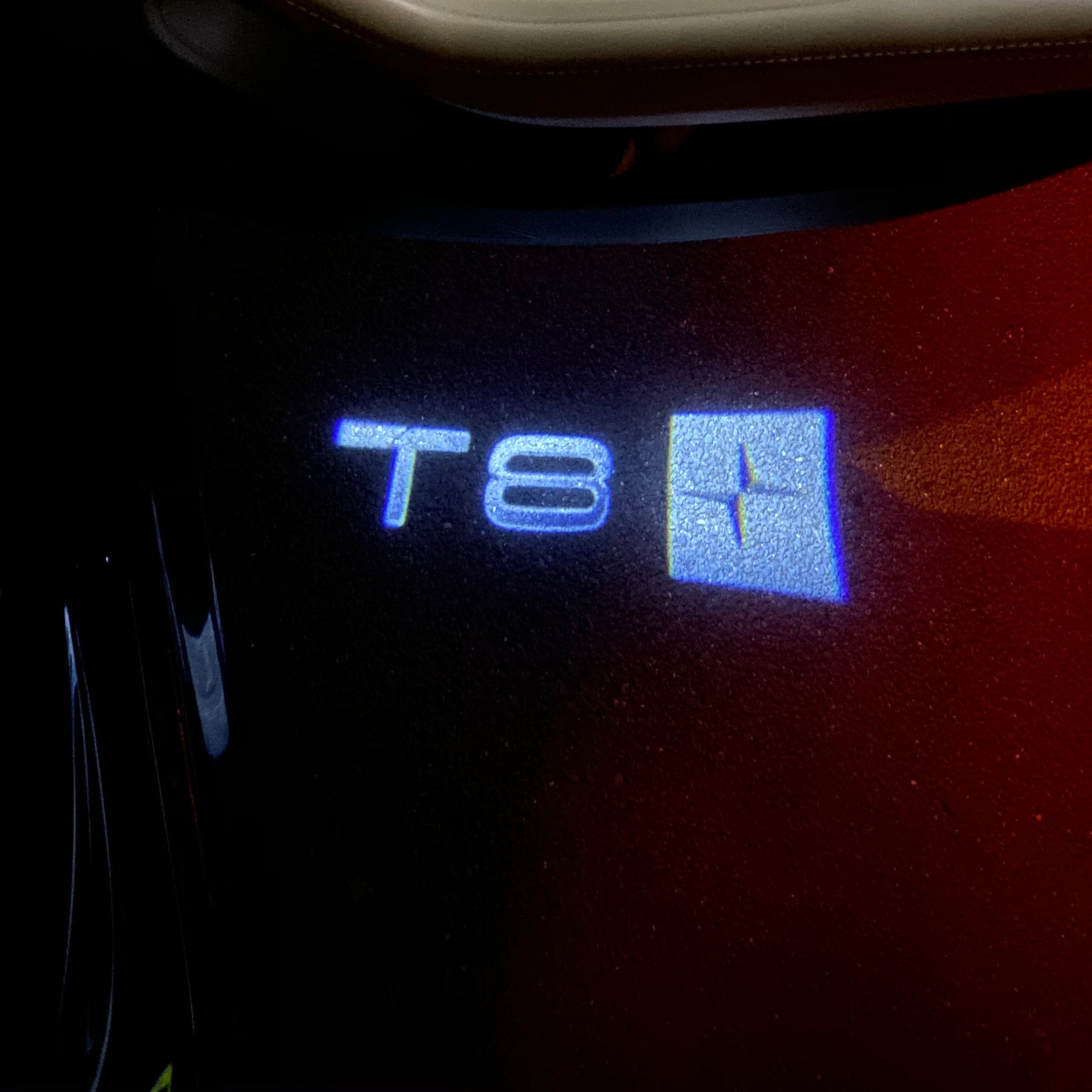 فولفو LOGO PROJECROTR أضواء Nr.83 (كمية 1 = 2 شعار فيلم / 2 أضواء الباب)