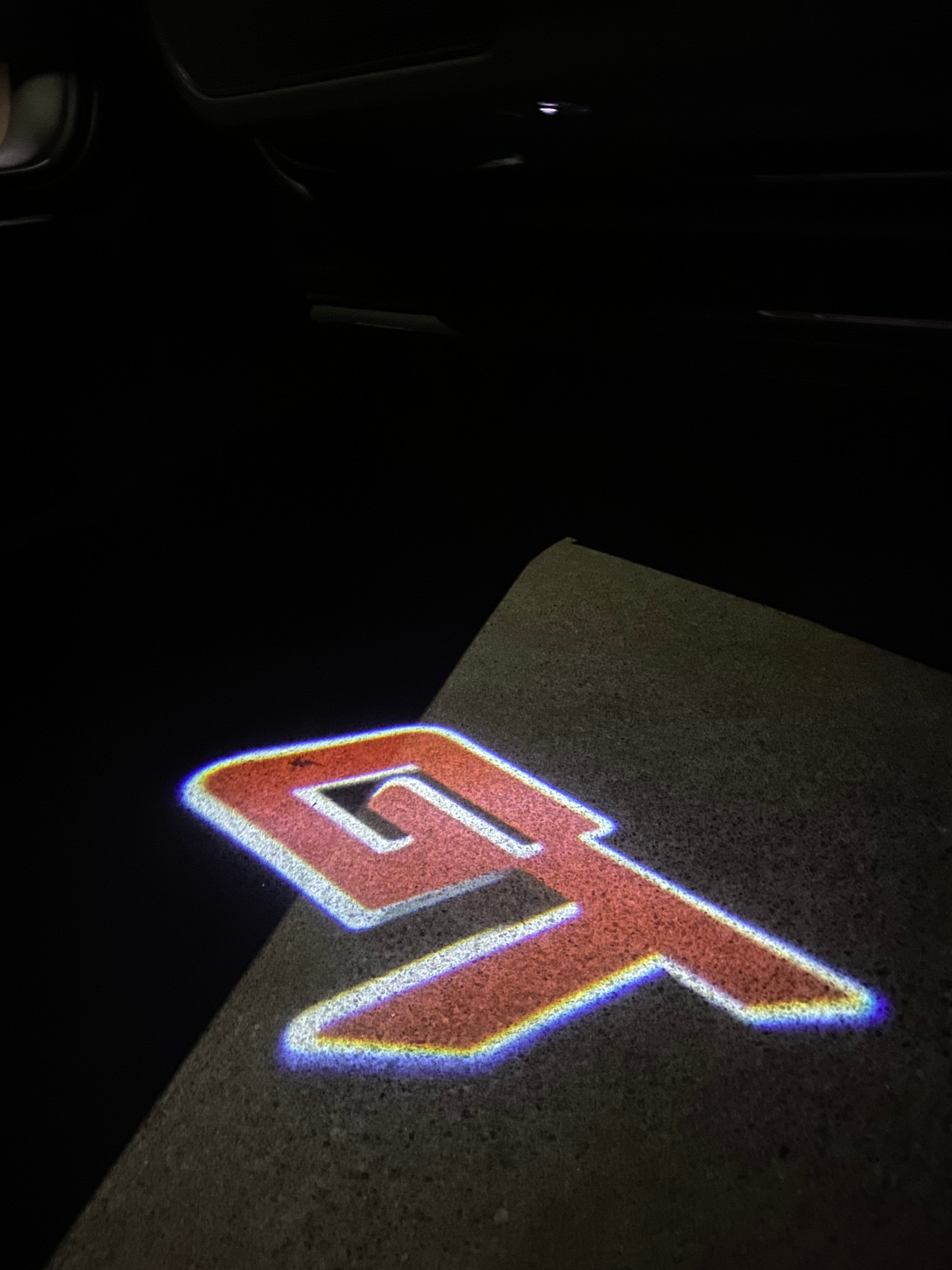 فولفو LOGO PROJECROTR أضواء Nr.112 (الكمية 1 = 2 شعار فيلم / 2 أضواء الباب)