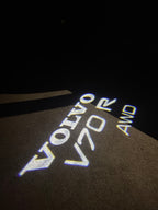 فولفو LOGO PROJECROTR أضواء Nr.105 (الكمية 1 = 2 شعار فيلم / 2 أضواء الباب)