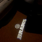 MERCEDES BENZ BRABUS LOGO PROJECTOT LIGHTS Nr.24 (quantity 1 = 1 sets/2 door lights)