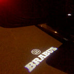 MERCEDES BENZ BRABUS LOGO PROJECTOT LIGHTS Nr.24 (quantity 1 = 1 sets/2 door lights)