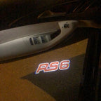 AUDI LOGO PROJECTOT LIGHTS Nr.76 (الكمية 1 = 2 شعار الأفلام / 2 أضواء الباب)