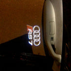 أضواء جهاز عرض شعار AUDI رقم 138 (الكمية 1 = 2 فيلم شعار / 2 مصباح باب)