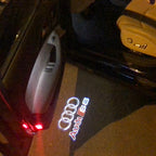 AUDI S8 LOGO PROJECTOT أضواء Nr.38 (الكمية 1 = 2 شعار الأفلام / 2 أضواء الباب)