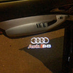AUDI S8 LOGO PROJECTOT أضواء Nr.38 (الكمية 1 = 2 شعار الأفلام / 2 أضواء الباب)