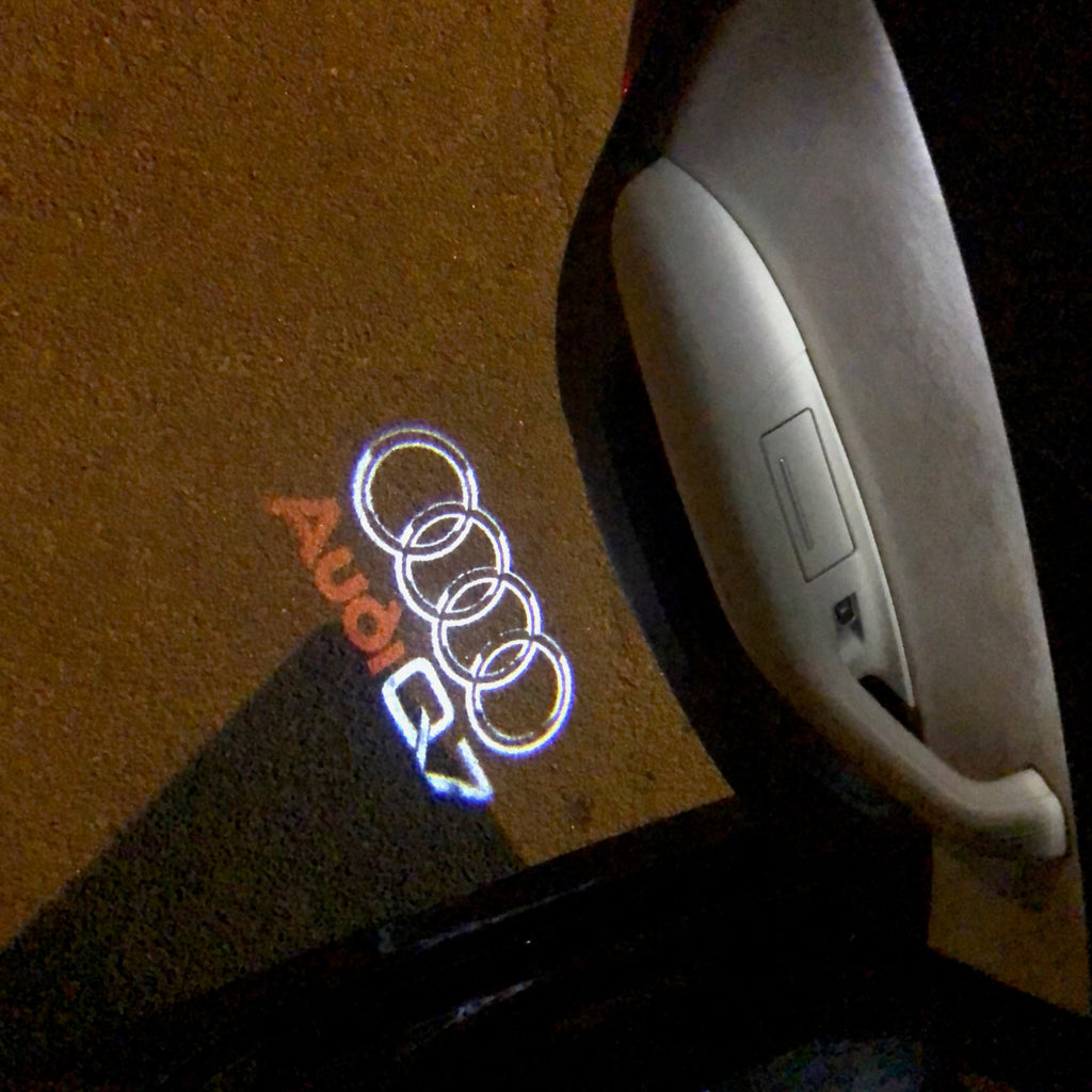 أضواء مشروع شعار AUDI عدد 49 (الكمية 1 = 2 فيلم شعار / 2 أضواء باب）