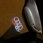 أضواء مشروع شعار AUDI عدد 49 (الكمية 1 = 2 فيلم شعار / 2 أضواء باب）