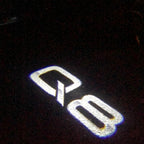 AUDI LOGO PROJECTOT LIGHTS Nr.102 (الكمية 1 = 2 شعار الأفلام / 2 أضواء الباب)
