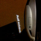 أضواء جهاز عرض شعار AUDI رقم 73 (الكمية 1 = 2 فيلم شعار / 2 مصباح باب)