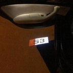 AUDI LOGO PROJECTOT LIGHTS Nr.129 (الكمية 1 = 2 شعار الأفلام / 2 أضواء الباب)