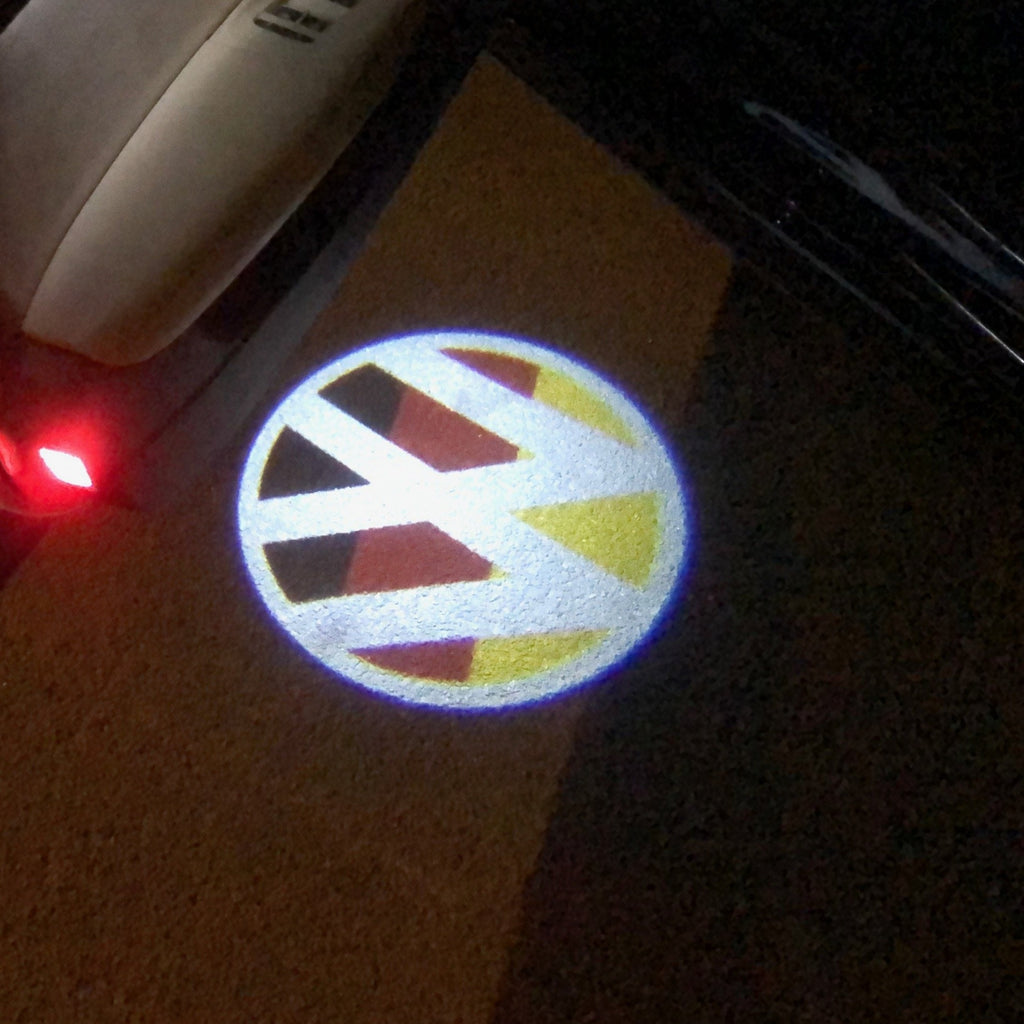 فولكس واجن باب أضواء الشعار Nr. 08 (كمية 1 = 2 شعار فيلم / 2 أضواء الباب)