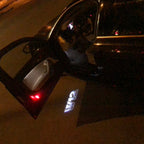 مصباح الباب مع شعار فولكس فاجن W12 رقم