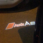 AUDI LOGO PROJECTOT LIGHTS Nr.40 (الكمية 1 = 2 شعار الأفلام / 2 أضواء الباب)
