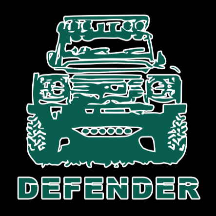 Land Rover LOGO PROJECROTR LIGHTS Nr.04 (الكمية 1 = 1 مجموعة / 2 أضواء باب)