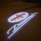 Land Rover LOGO PROJECROTR LIGHTS Nr.04 (الكمية 1 = 1 مجموعة / 2 أضواء باب)