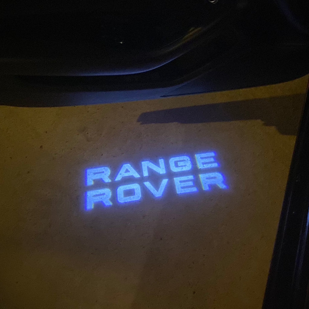 Land Rover LOGO PROJECROTR LIGHTS Nr.04 (الكمية 1 = 1 مجموعة / 2 أضواء باب)