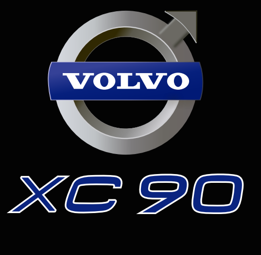 XC90 LOGO PROJECTOR LIGHTS Nr.22 (الكمية 1 = 2 Logo Film / 2 Door Lights)