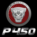 أضواء بروجكتور شعار جاكوار عدد 95 (الكمية 1 = 1 مجموعة / 2 أضواء باب)