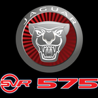 JAGUAR LOGO PROJECROTR LIGHTS Nr.115 (الكمية 1 = 1 مجموعة / 2 أضواء باب)